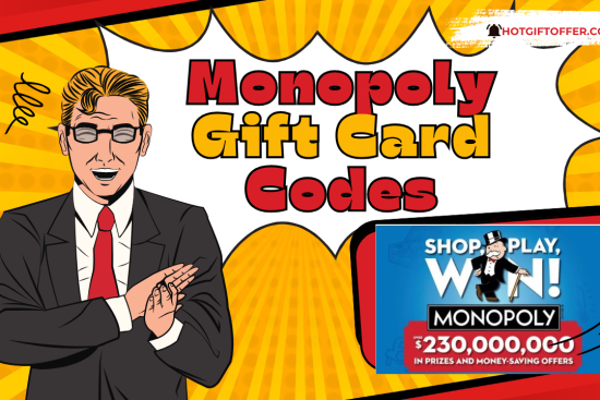 Free Monopoly Gift Card Codes