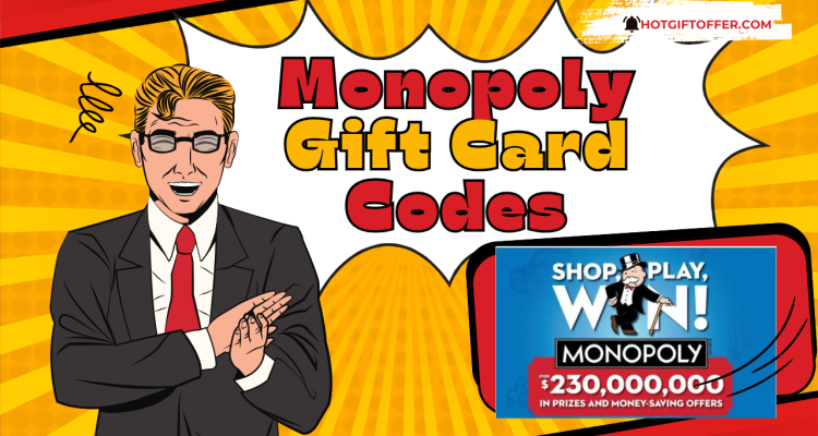 Free Monopoly Gift Card Codes