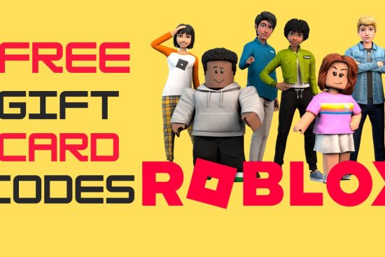 Free Roblox Gift Card Codes