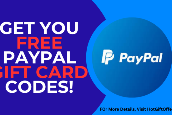 Get You Free PayPal Gift Card Codes!